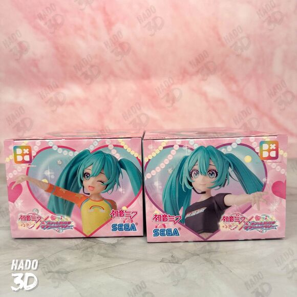 Hatsune Miku Desktop Decorate Figure Love and Berry Dress Up and Dance! Set of 2 - Picture 6 of 7